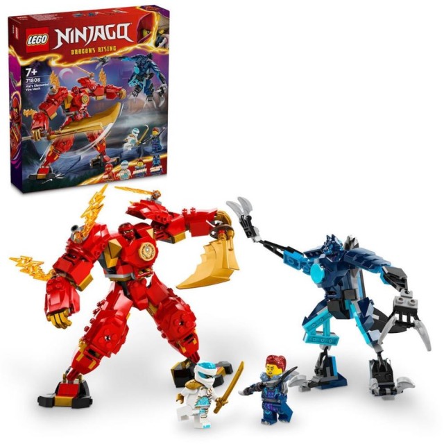 LEGO® NINJAGO®: Kai’s Elemental Fire Mech Toy (71808)