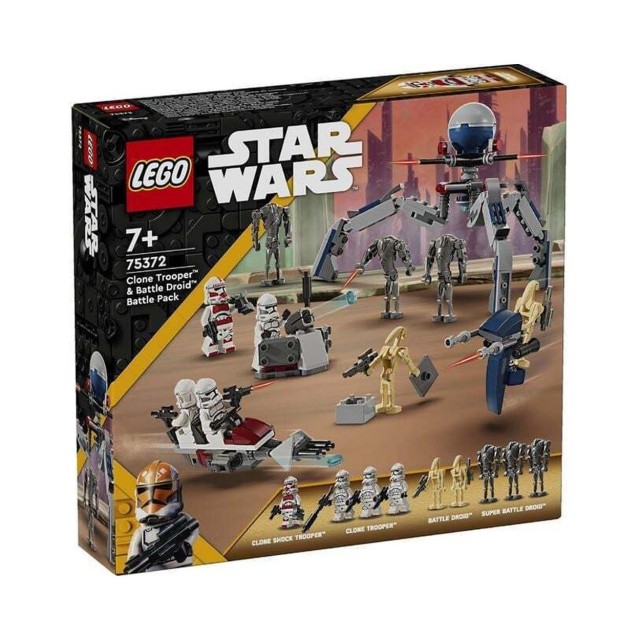 LEGO® Disney: Star Wars™- Clone Trooper™ & Battle Droid™ Battle Pack (75372)