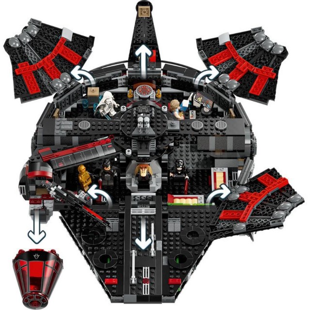 LEGO® Star Wars™: The Dark Falcon (75389)