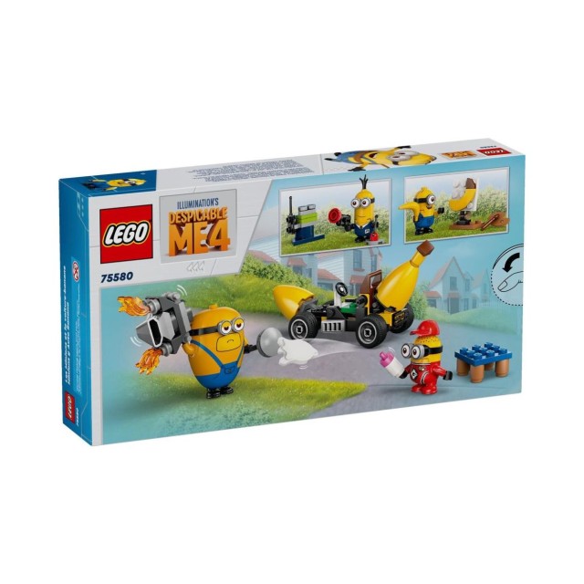 LEGO® Despicable Me: 4 Minions and Banana Car (75580)