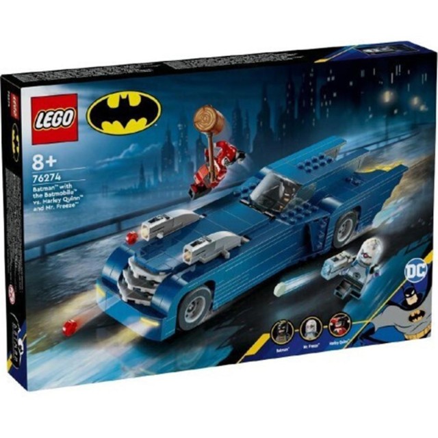 LEGO® DC Batman™: Batman with the Batmobile™ vs. Harley Quinn™ & Mr. Freeze™ (76274)