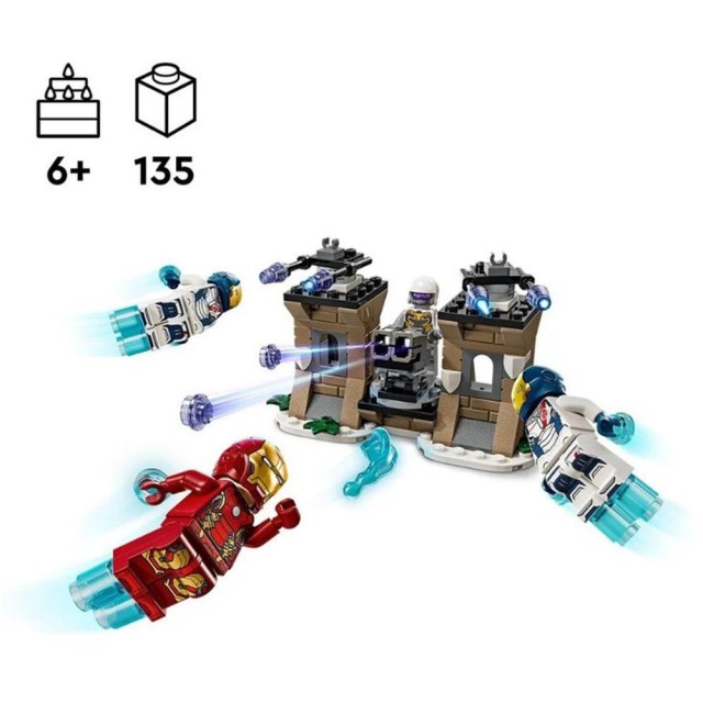 LEGO® Marvel:Iron Man & Iron Legion vs. Hydra Soldier (76288)