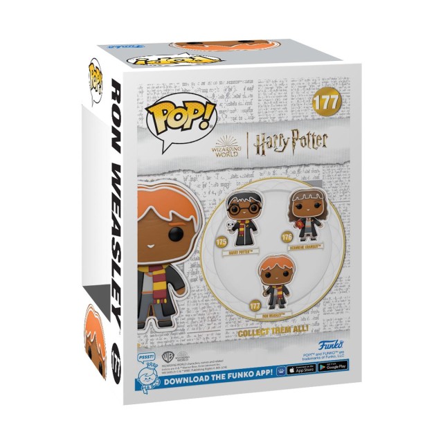 Funko Pop! Harry Potter - Ron Weasley (Ginerbread) #177 Vinyl Figure