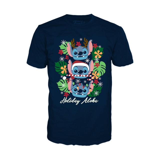 Funko Tee Disney: Stitch - Holiday Stitch T-Shirt (S)