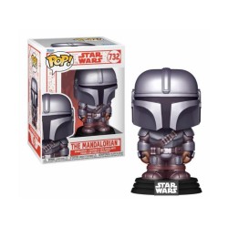 Funko Pop! Disney Star Wars: Holiday - The Mandalorian #732 Bobble-Head Vinyl Figure