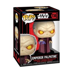 Funko Pop! Disney Star Wars: Dark Side - Emperor Palpatine #738 Bobble-Head Vinyl Figure