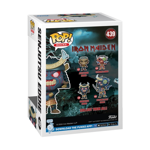 Funko Pop! Rocks: Iron Maiden - Senjutsu Eddie #439 Vinyl Figure