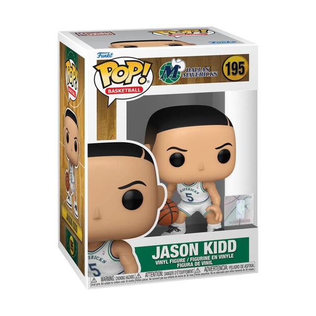 Funko Pop! Basketball: Dallas Mavericks - Jason Kidd #195 Vinyl Figure