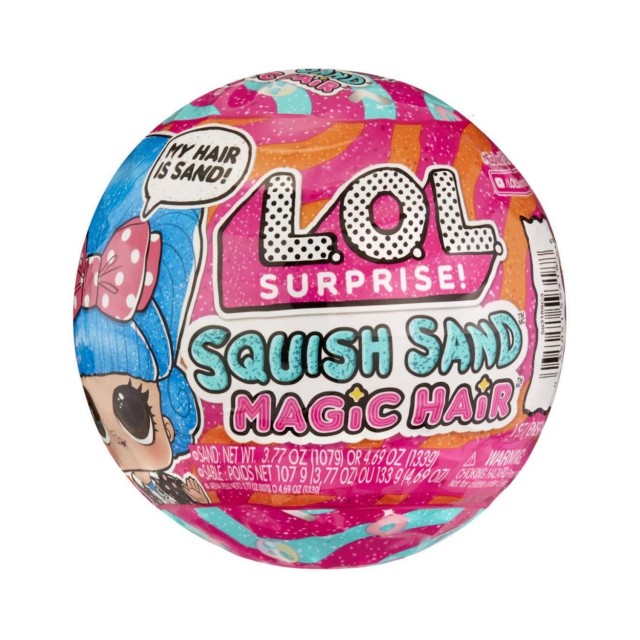 MGA L.O.L. Surprise!: Squish Sand - Magic Hair (593188EUC)