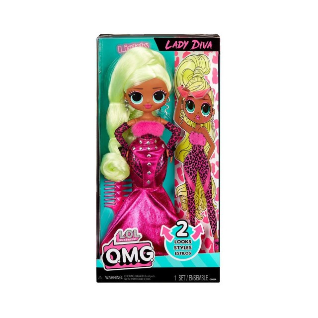 MGA L.O.L. Surprise!: O.M.G. - Lady Diva Doll (591597EUC)