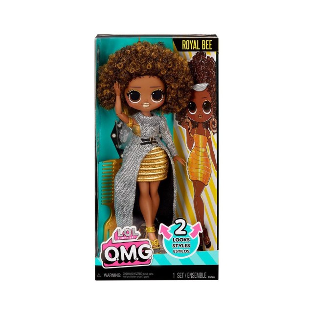 MGA L.O.L. Surprise!: O.M.G. - Royal Bee Doll (591603EUC)