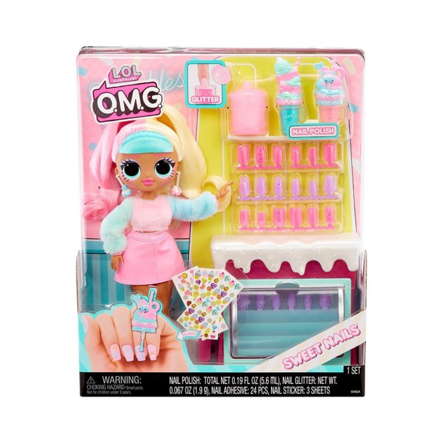 MGA L.O.L. Surprise: OMG - Sweet Nails Candylicious Sprinkles Shop (503781-EUC)