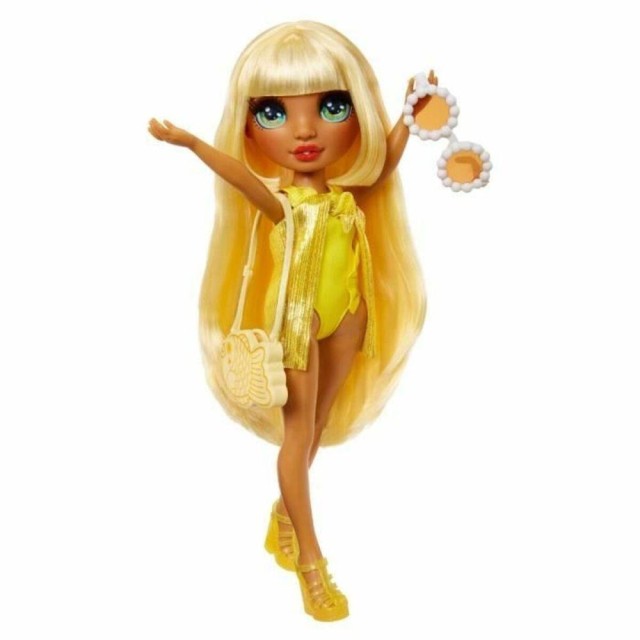 MGA Rainbow High: Swim & Style Fashion - Sunny Madison (Yellow) Doll (507284-EUC)