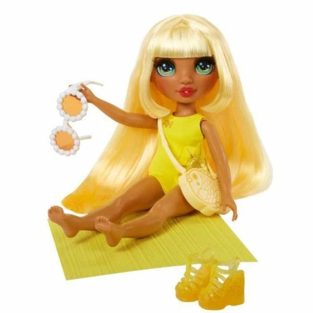 MGA Rainbow High: Swim & Style Fashion - Sunny Madison (Yellow) Doll (507284-EUC)