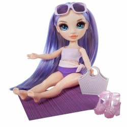 MGA Rainbow High: Swim & Style Fashion - Violet Willow (Purple) Doll (507314-EUC)