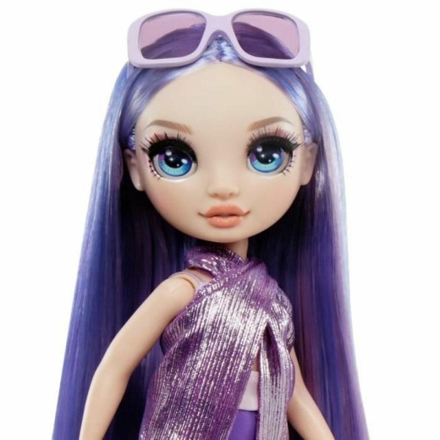 MGA Rainbow High: Swim & Style Fashion - Violet Willow (Purple) Doll (507314-EUC)