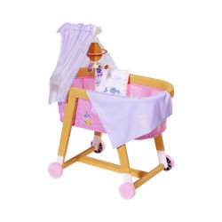 Zapf Creation: Baby Born - Good Night Bassinet in Wooden Effect (829981-116721)