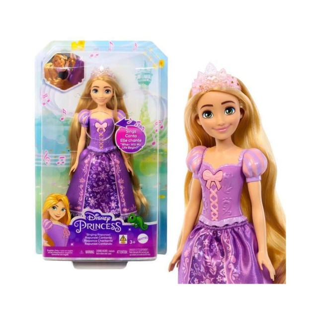 Mattel Disney Princess - Singing Rapunzel Doll (English Language) (HPD41)