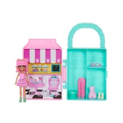 Mattel Polly Pocket - Lil' Styles Case Pink (HTV01)