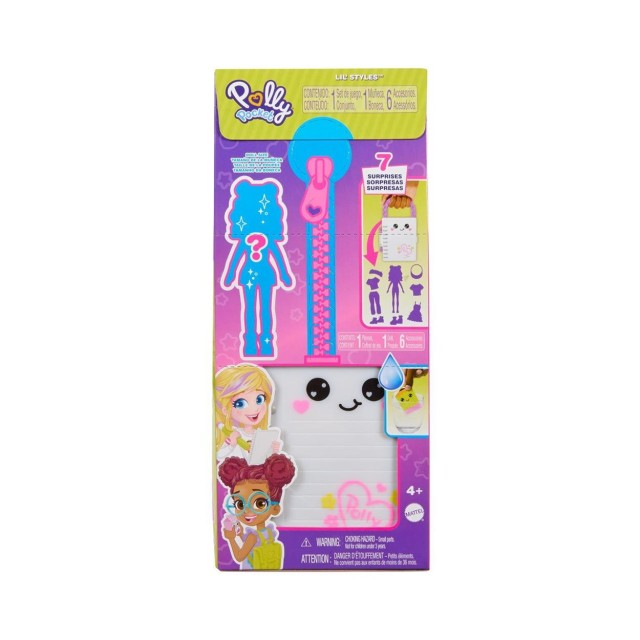 Mattel Polly Pocket - Lil' Styles Case White (HTV03)