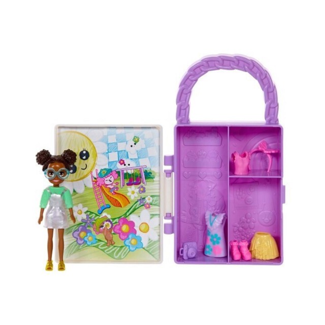 Mattel Polly Pocket - Lil' Styles Case White (HTV03)