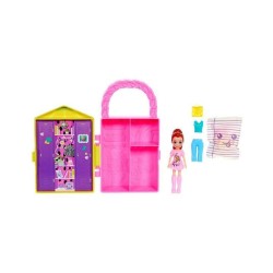 Mattel Polly Pocket - Lil' Styles Case Yellow (HTV04)