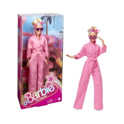 Mattel Barbie The Movie Collectible Doll Margot Robbie as Barbie in Pink Power Jumpsuit (HRF29)