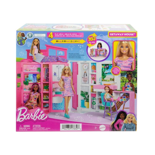 Mattel Barbie® Getaway House Playset (HRJ76)