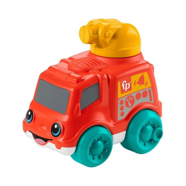 Fisher-Price® Push Along Vehicle - Chime & Ride Fire Truck (HRP29)