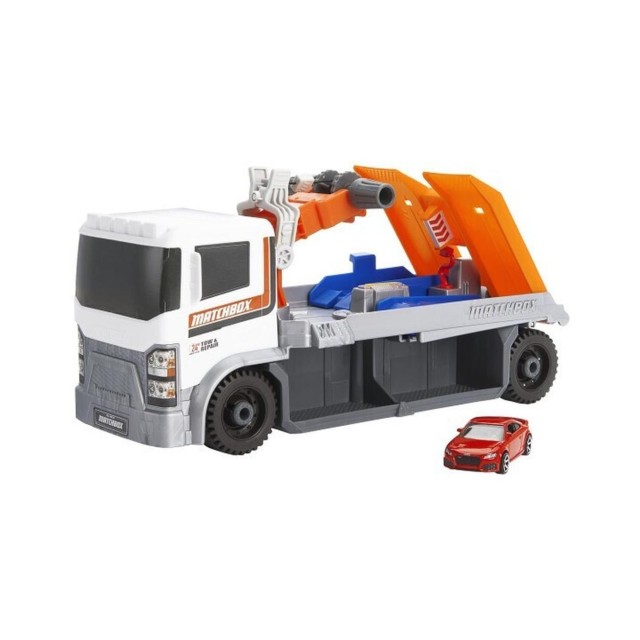 Mattel Matchbox: Action Drivers -Tow & Repair Truck with 2019 Audi TT RS Coupe (HRY43)