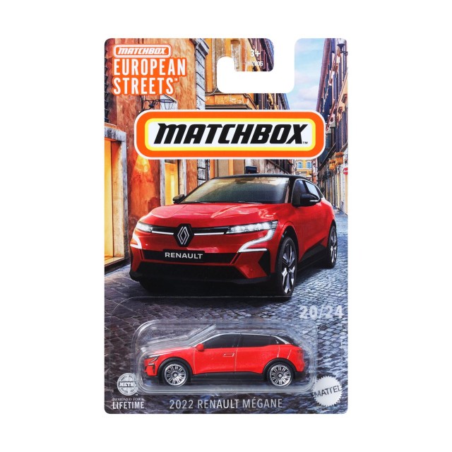 Mattel Matchbox®: European Streets - 2022 Renault Megane Vehicle (HVV40)