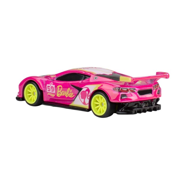 Mattel Hot Wheels® Pop Culture: Barbie - Barbie 65 Corvette C8.R Vehicle (HVJ51)