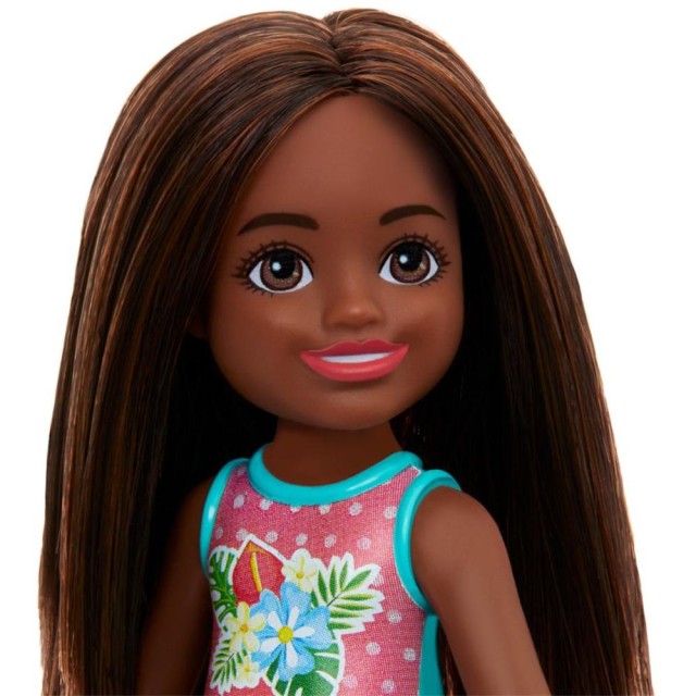 Mattel Barbie®: Club Chelsea Beach Doll with Dark Skin (HTK27)