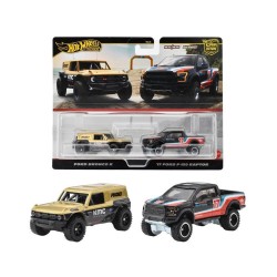 Mattel Hot Wheels®: Premium Car Culture - Ford Bronco & '17 Ford F-150 Raptor (HRR77)