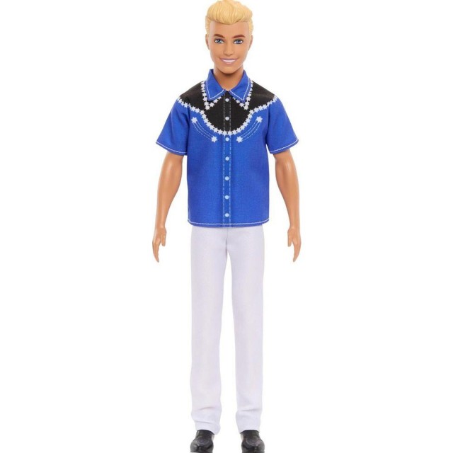 Mattel Barbie: Ken - Western Look with Blonde Hair Doll Fashionistas (HRH25)