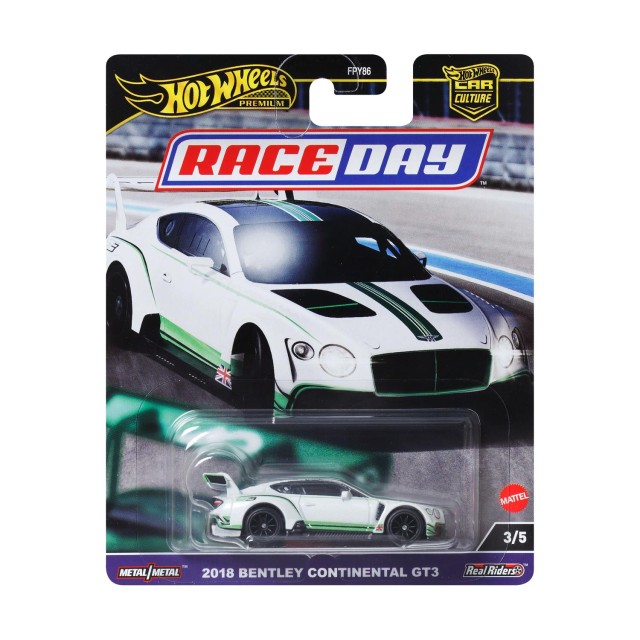 Mattel Hot Wheels Premium Car Culture: Race Day - 2018 Bentley Continental GT3 (HRV93)