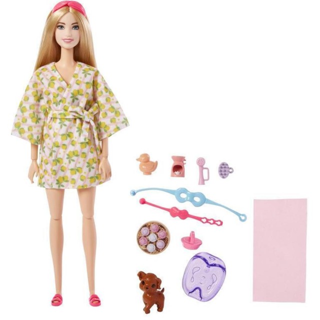 Mattel Barbie: You Can Be Anything - Self-Care Spa Day with Puppy Doll (HKT90)