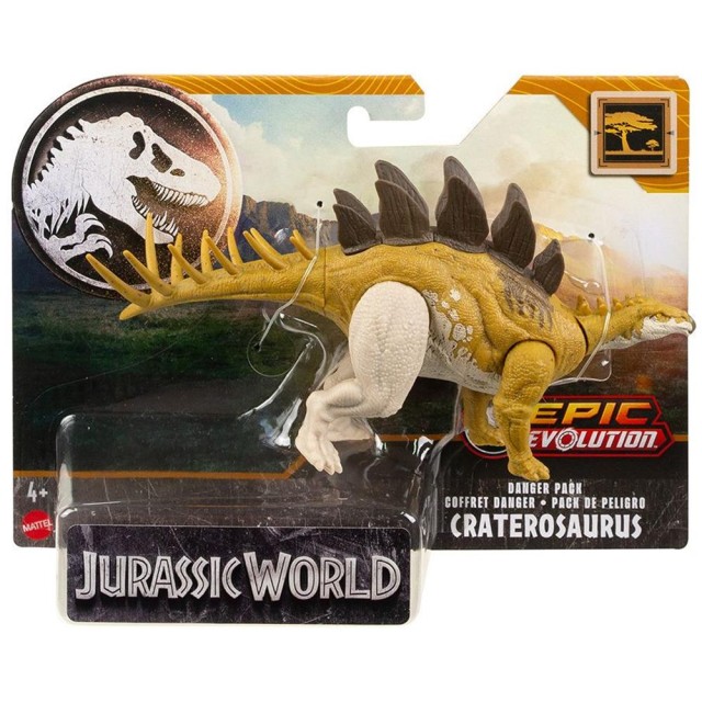 Mattel Jurassic World: Epic Evolution - Craterosaurus Danger Pack (HTK52)