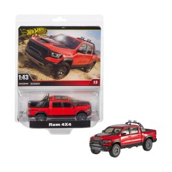 Mattel Hot Wheels: Premium Real Readers - Ram 4x4 1:43 Vehicle (HWT07)