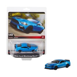 Mattel Hot Wheels: Premium Real Readers - 2021 Ford Mustang Mach 1 1:43 Vehicle (HWT09)