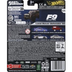 Mattel Hot Wheels Premium: Fast & Furious - Land Rover Defender 90 (HYP74)