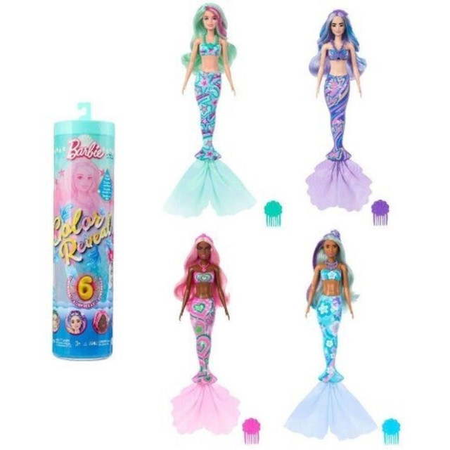 Mattel Barbie®: Dream Mermaids - Color Reveal Doll (Random) (HRK12)