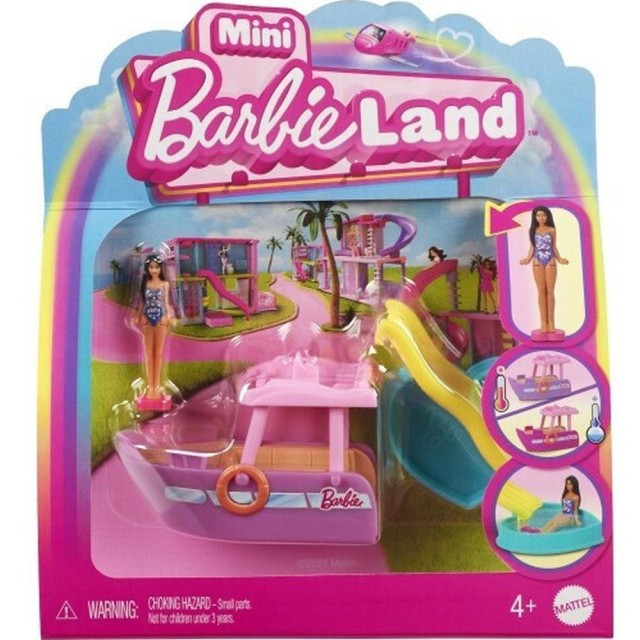 Mattel Barbie®: Mini BarbieLand - Doll and Dreamboat (HYF41)