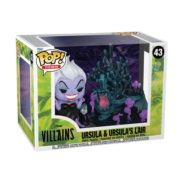 Funko Pop! Town: Disney Villains - Ursula's Lair #43 Vinyl Figure