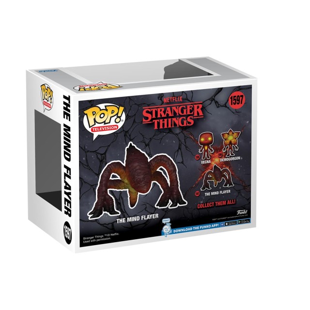 Funko Pop! Television Super: Stranger Things Rift - The Mind Flyer #1597 Vinyl Figure (6")