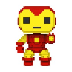 Funko Pop! 8-Bit: Marvel - Iron Man (Special Edition) #1429 Bobble-Head Vinyl Figure