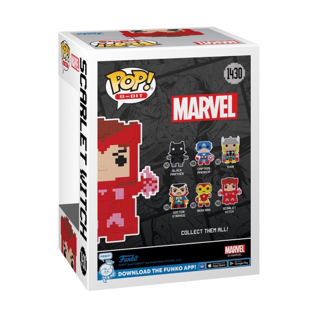 Funko Pop! 8-Bit: Marvel: - Scarlet Witch (Special Edition) #1430 Bobble-Head Vinyl Figure