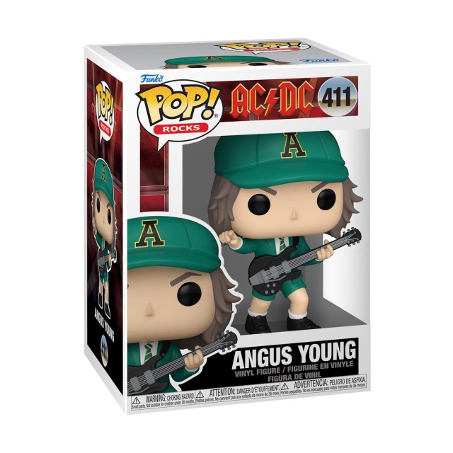 Funko Pop! Rocks: AC/DC - Angus Young (Green) #411 Vinyl Figure