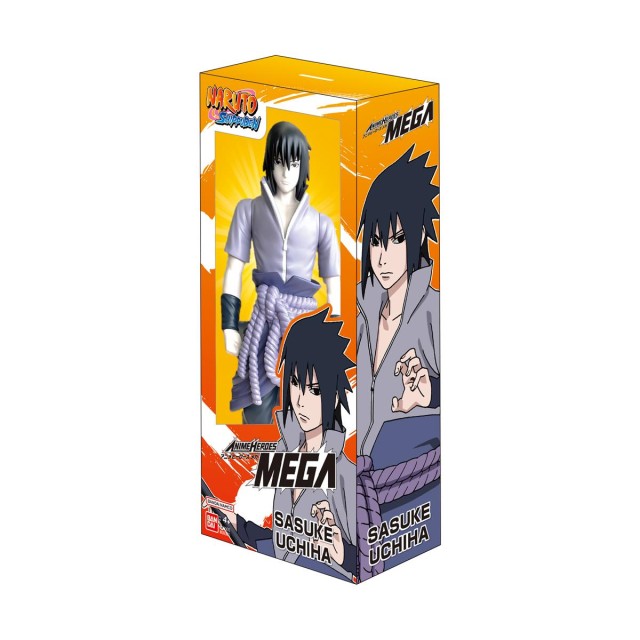 Bandai Anime Heroes: Mega Naruto - Uchiha Sasuke Action Figure (30cm) (38152)