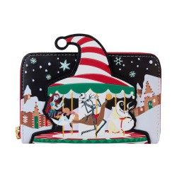 Loungefly Disney: The Nightmare Before Christmas - Journey To Christmas Town Zip Around Wallet (WDWA3159)